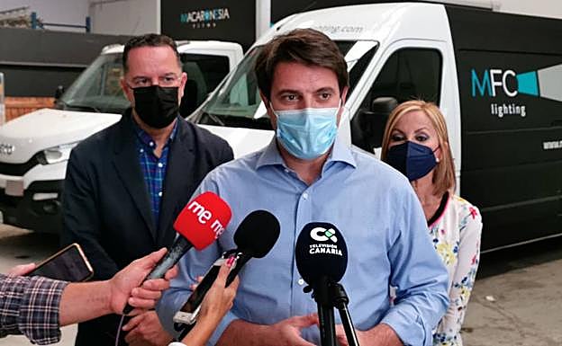 Imagen de la rueda de prensa. 