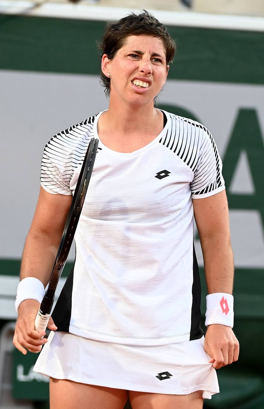 Fotos: Carla Suárez cae en primera ronda en Roland Garros