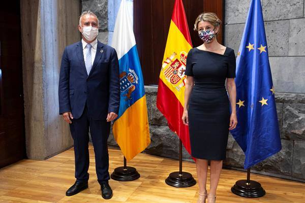 Díaz garantiza nueva prórroga de los ERTE si es necesaria su continuidad