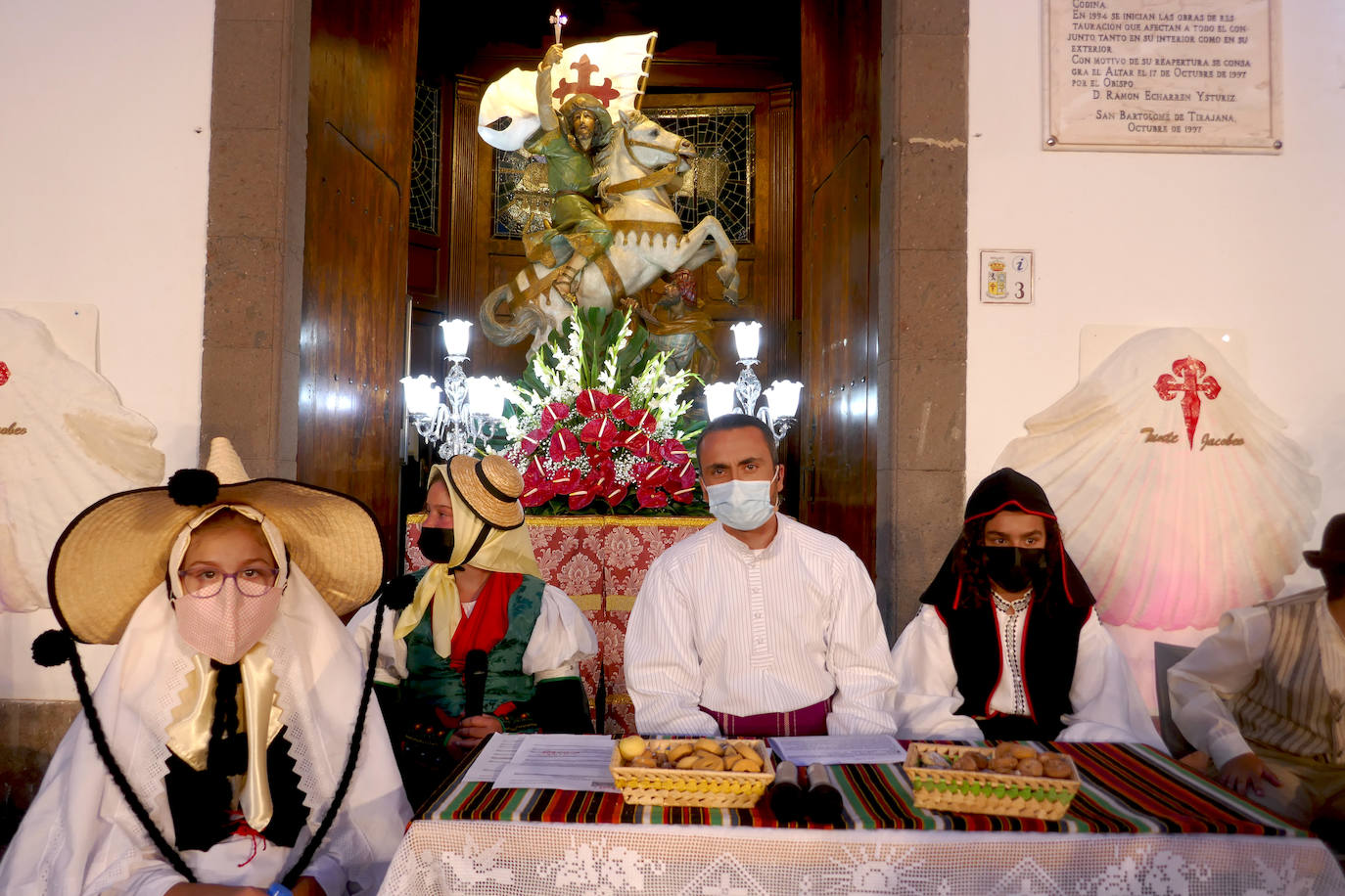 Raúl Arencibia durante el especial del último 'Día de Canarias'. 