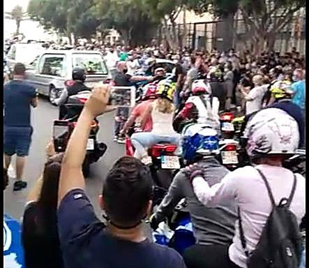 Emotivo adiós a Mario C. S., de 35 años, que el domingo perdió la vida en el sur de Gran Canaria