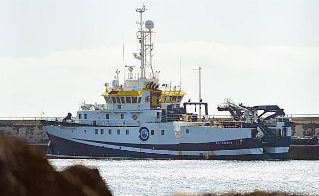 El buque oceanográfico Ángeles Alvariño regresa al Puerto de Santa Cruz de Tenerife por cuestiones técnicas este sábado