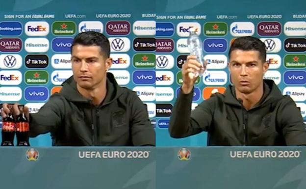 Eurocopa 2020/2021: Ronaldo y Pogba retiran a Coca-Cola y Heineken de la sala de prensa: ¿postureo o apuesta por la salud?