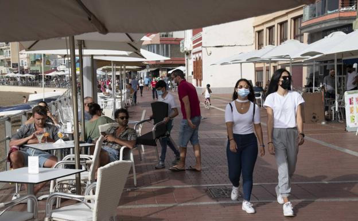 Las terrazas han visto cómo se suspendían las tasas que gravaban su actividad. 