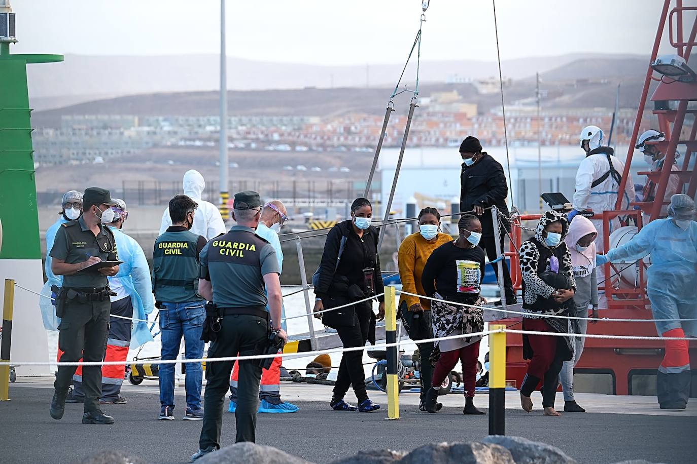 Fotos: Llega otra patera a Fuerteventura