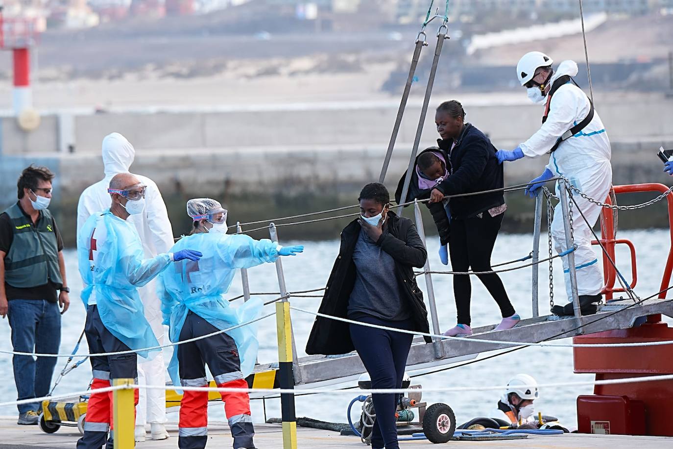 Fotos: Llega otra patera a Fuerteventura