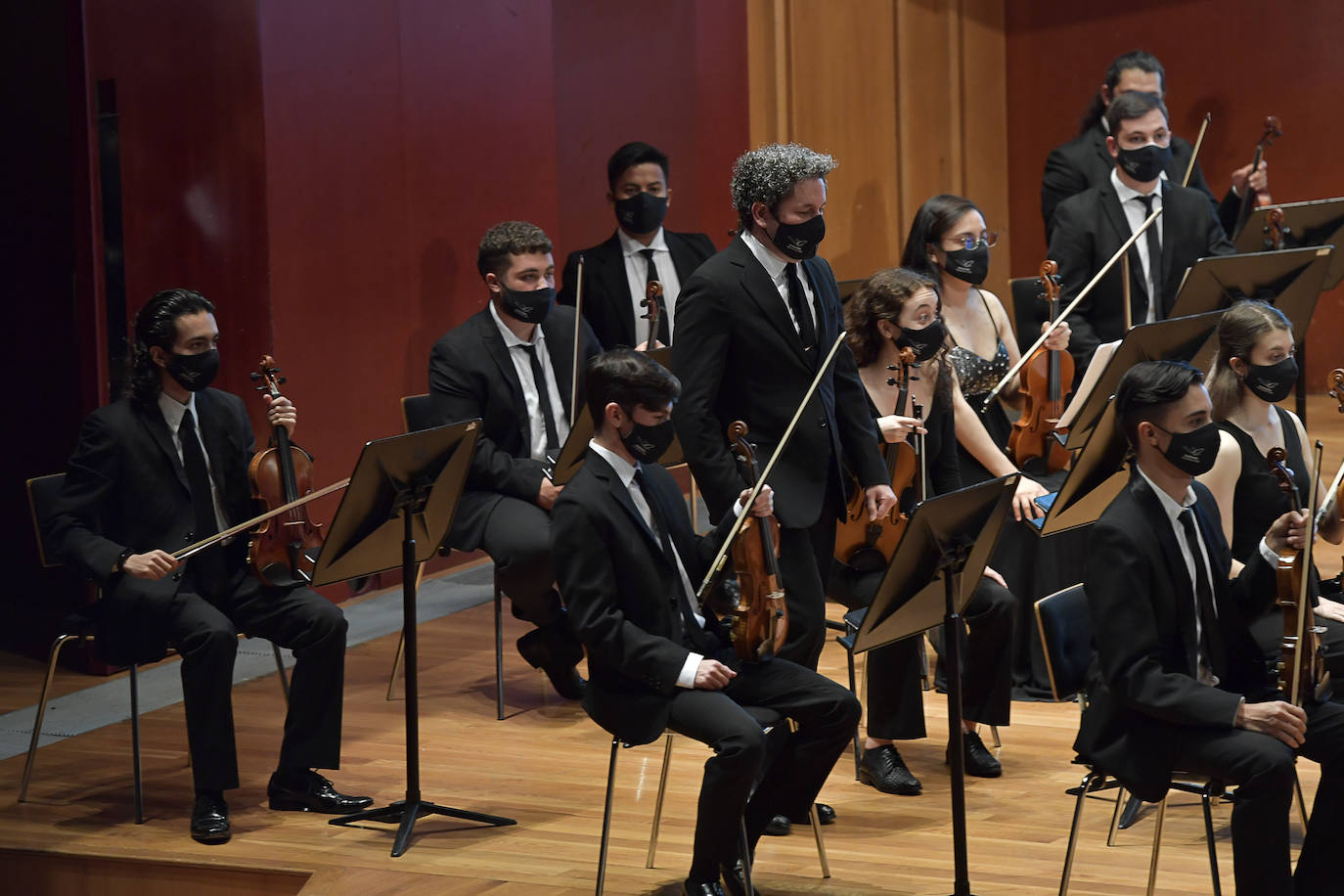 Fotos: Concierto de Dudamel en el auditorio Alfredo Kraus