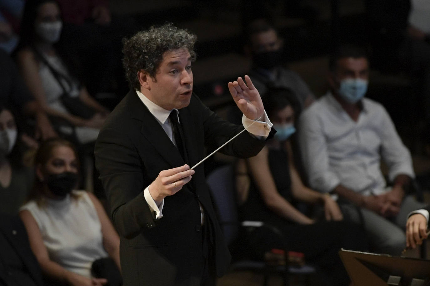 Fotos: Concierto de Dudamel en el auditorio Alfredo Kraus