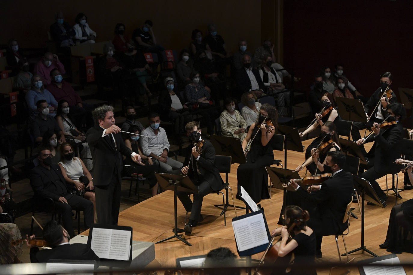 Fotos: Concierto de Dudamel en el auditorio Alfredo Kraus