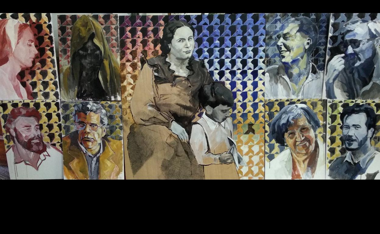 Una de las piezas de Raúl Mendoza que integran la exposición 'Gracias Lola'. 