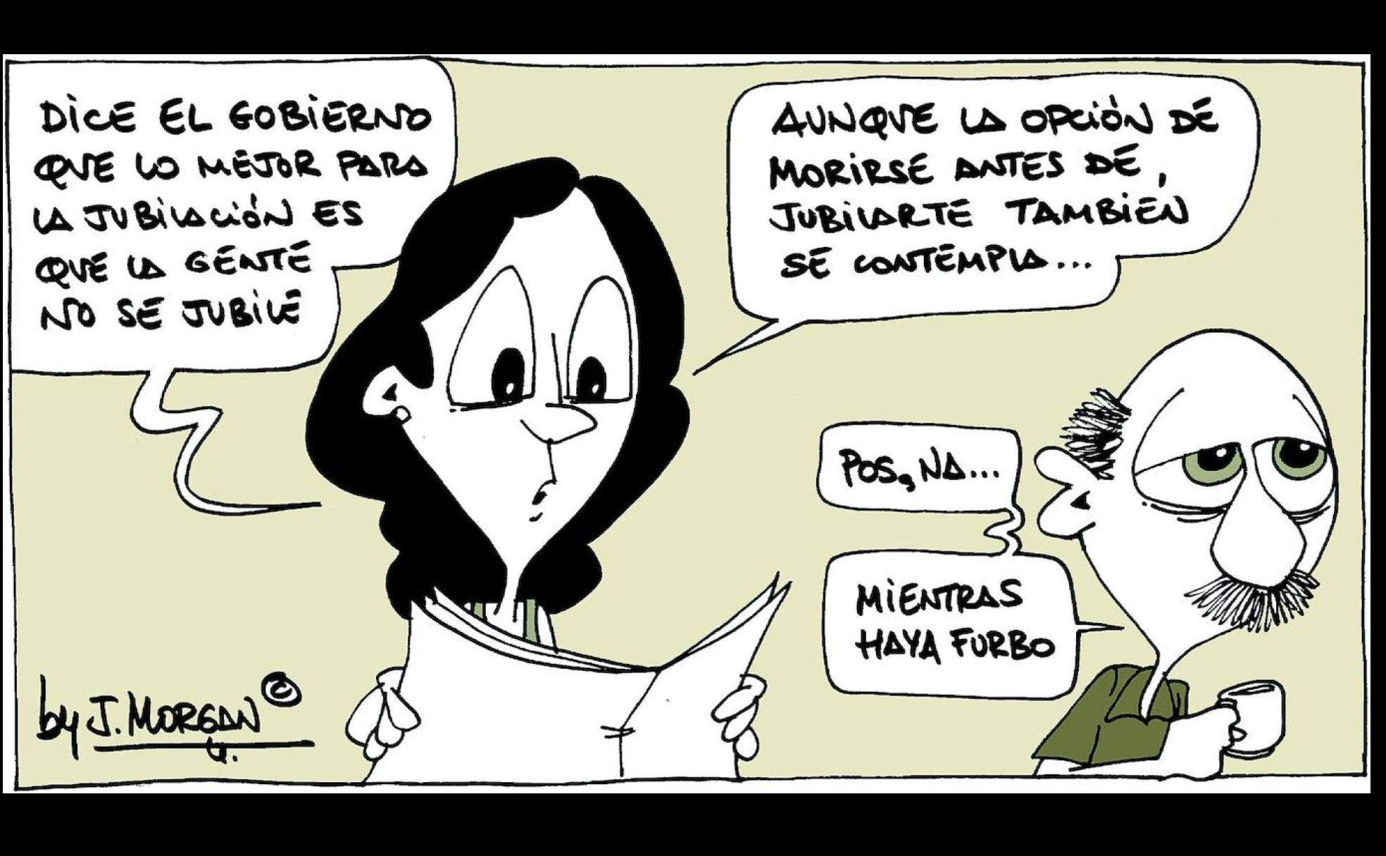 El humor de Morgan de este lunes 5 de julio