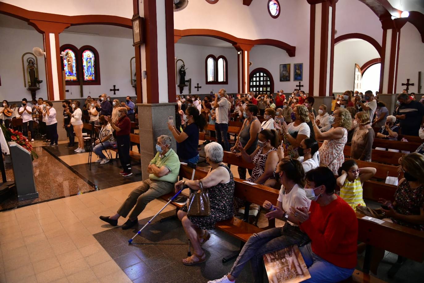 Fotos: Bajada de la Virgen del Carmen en La Isleta