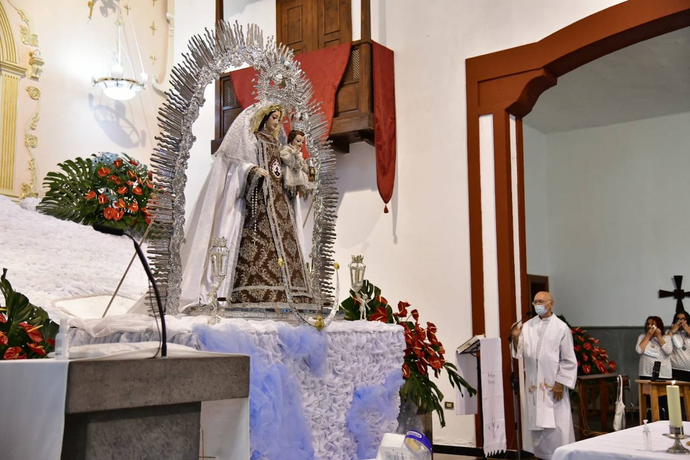 Fotos: Bajada de la Virgen del Carmen en La Isleta