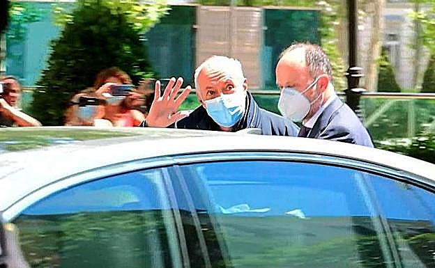 José Luis Moreno sale de la Audiencia Nacional tras quedar en libertad 