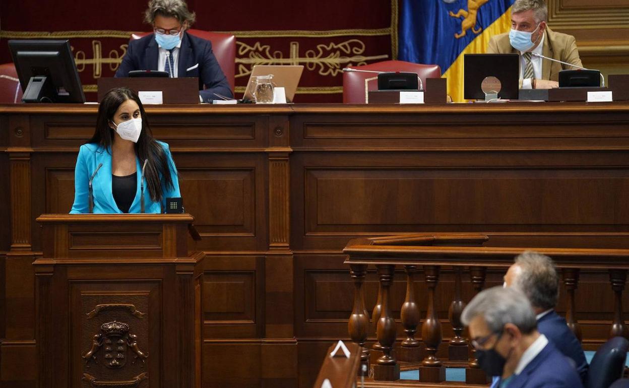 Cs atribuye el abandono de Espino a que iba a ser sustituida como portavoz