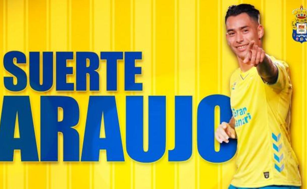 La UD Las Palmas y el AEK acuerdan el traspaso de Sergio Araujo