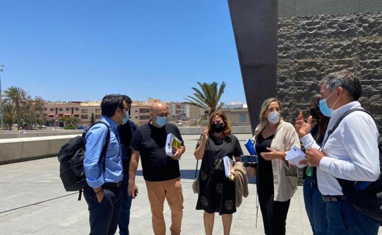 Los consejeros del PSOE. 