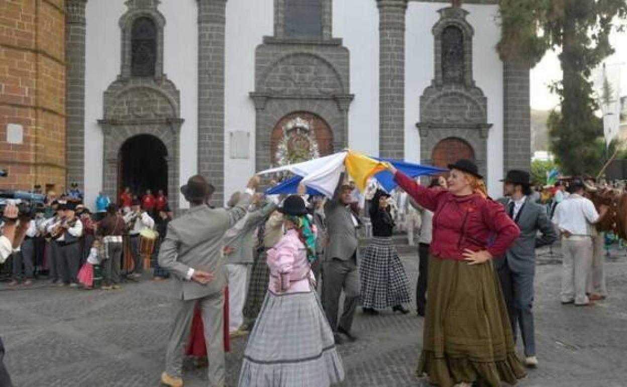 Un año más esta estampa típica no se verá en la Villa de Teror el 7 de septiembre