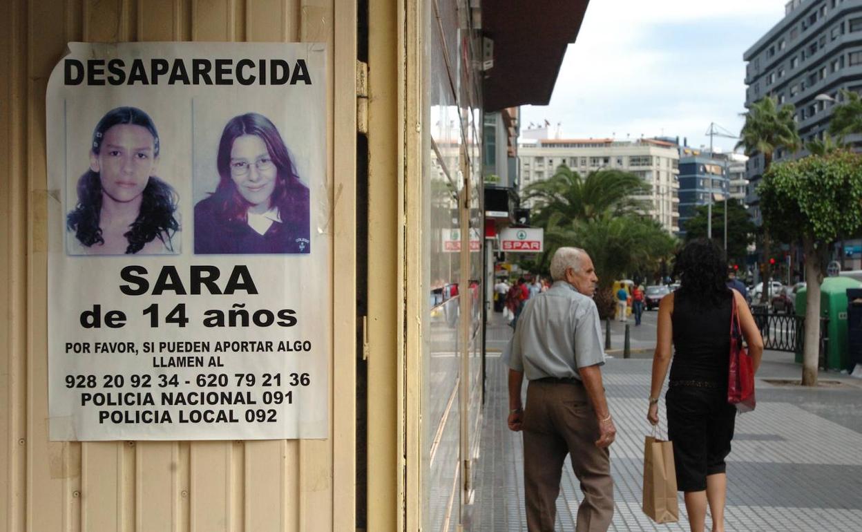 Imagen del 4 de noviembre del 2006, al cumplirse los primeros 100 días de la desaparición de la joven