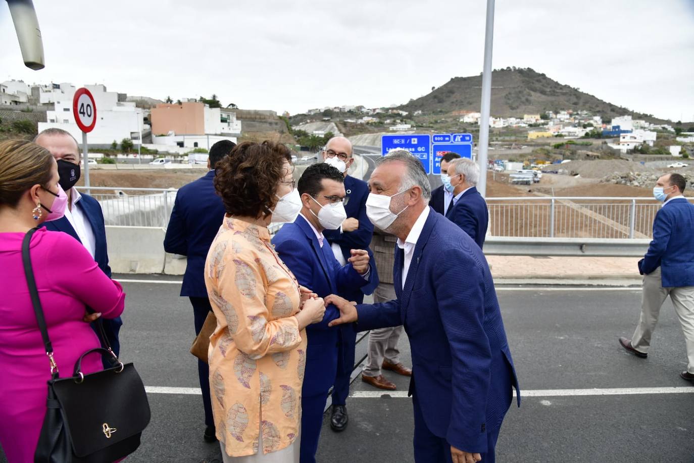 Fotos: Abre otro tramo de la circunvalación en Gran Canaria