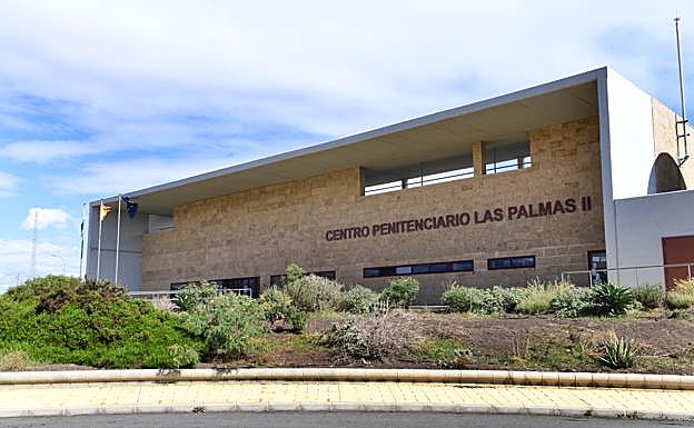 Imagen de la fachada del centro penintenciario ubicado en Juan Grande. 