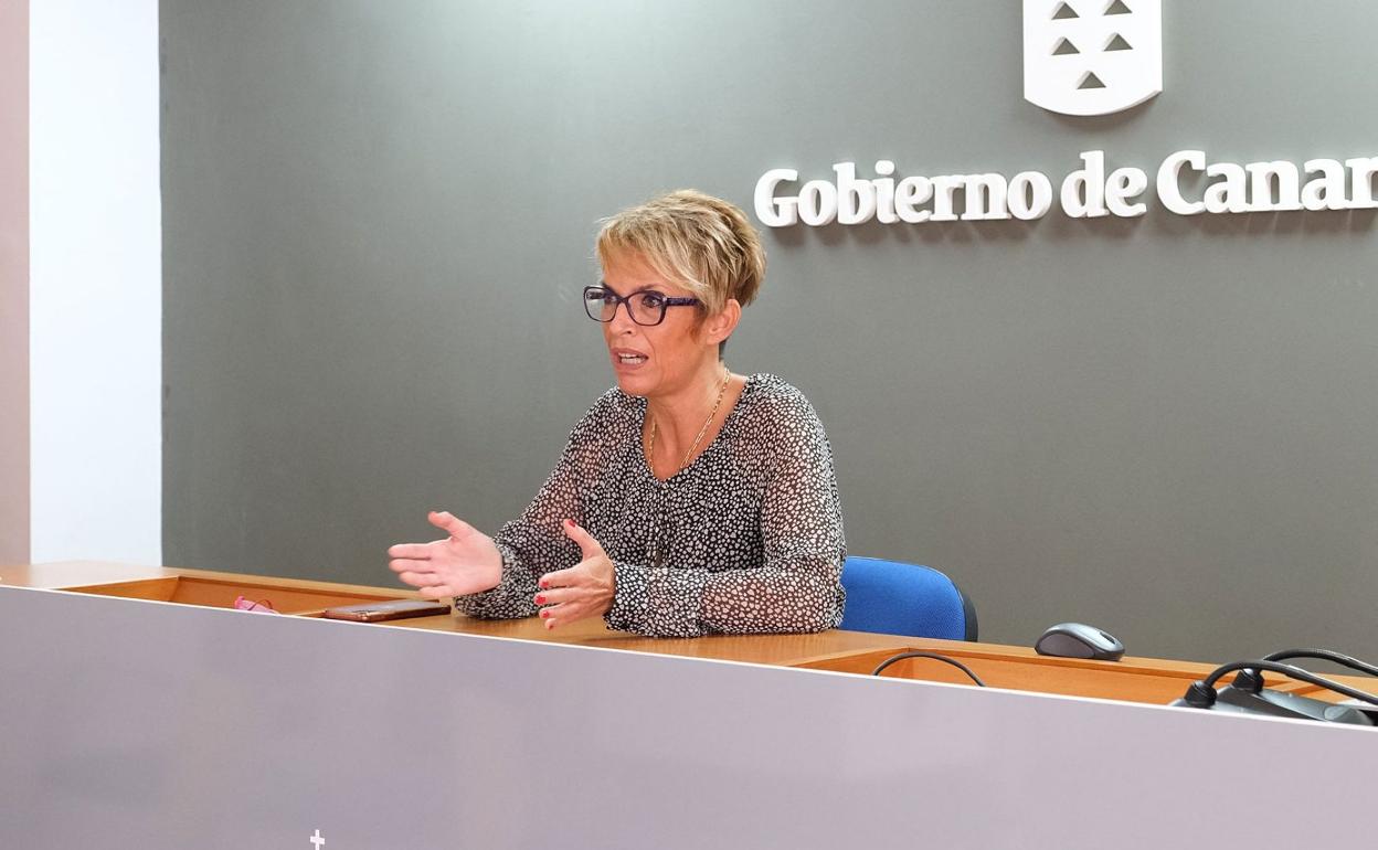 Imagen de archivo de la consejera de Economía, Elena Máñez. 