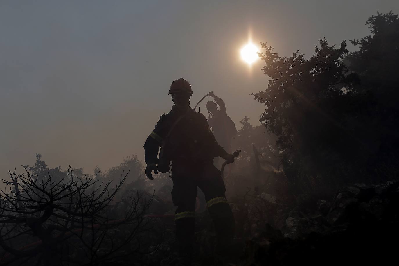 Fotos: Grecia sigue luchando contra el fuego