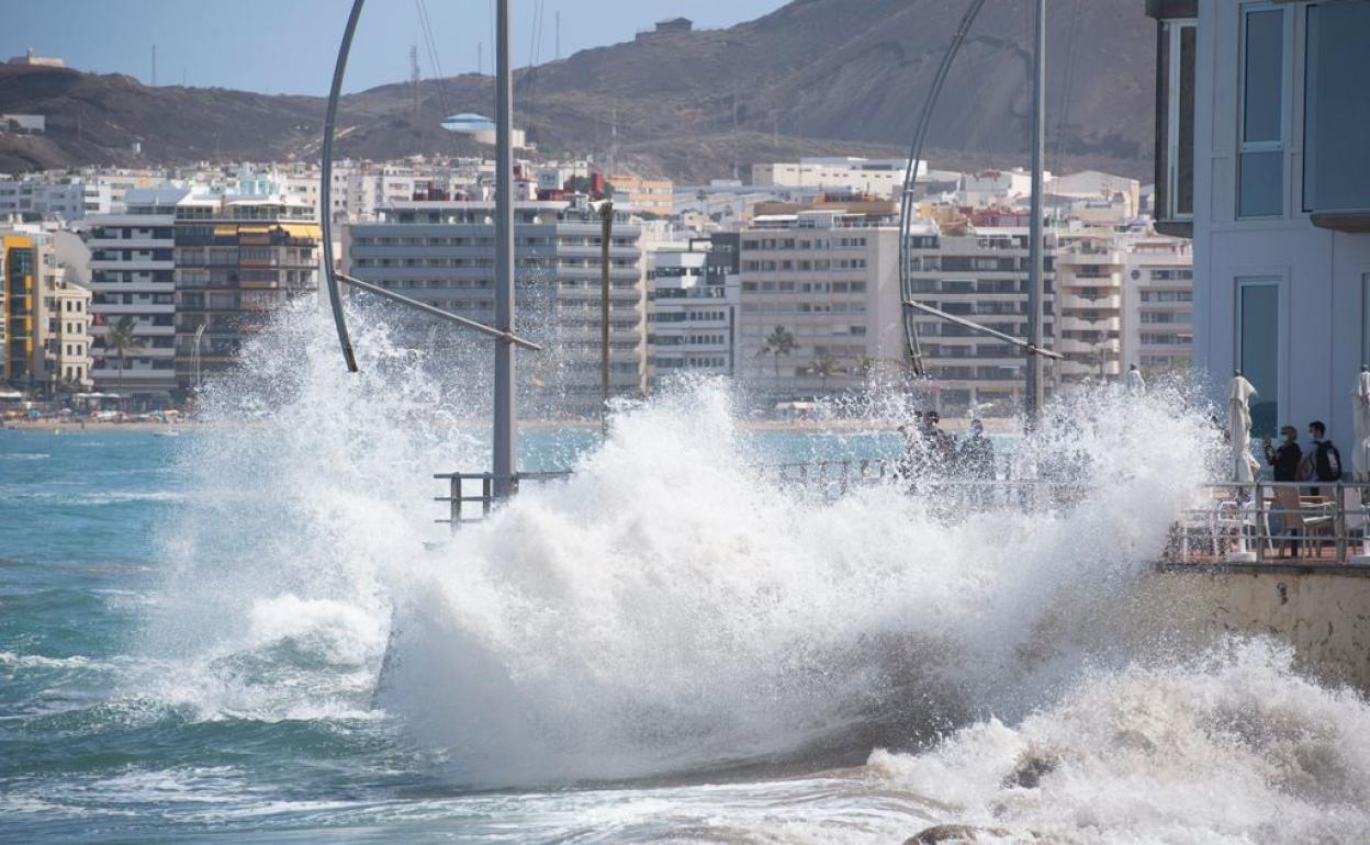 Imagen de archivo en Las Canteras. 