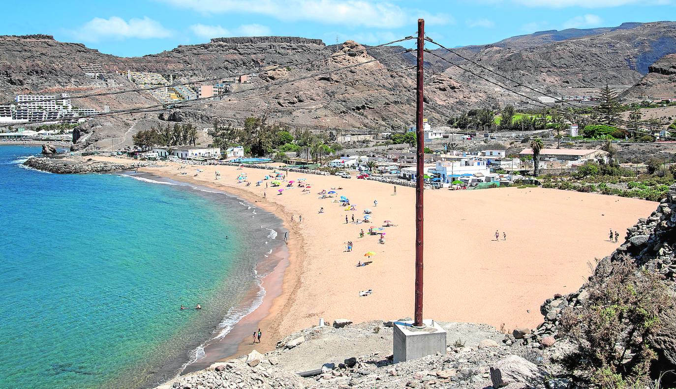 Vista panorámica de la playa tras el cierre durante cinco años. 