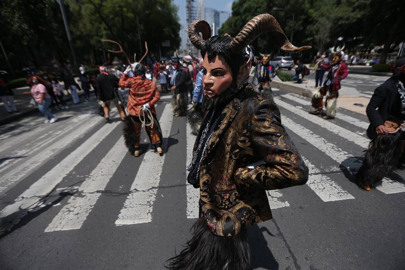 Fotos: Indígenas de México reclaman visibilidad y derechos.