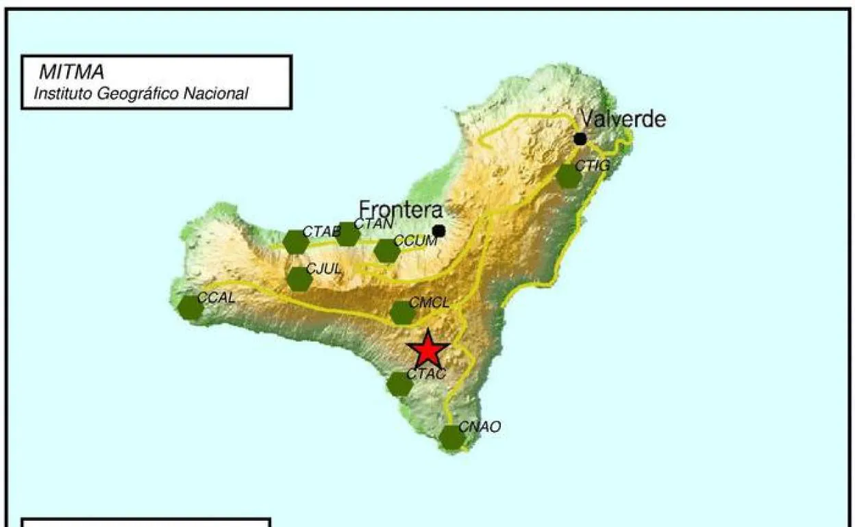 Seísmo de 2,1 grados en El Pinar