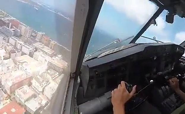 El Ejército del Aire recuerda su labor en el incendio de Gran Canaria de 2019