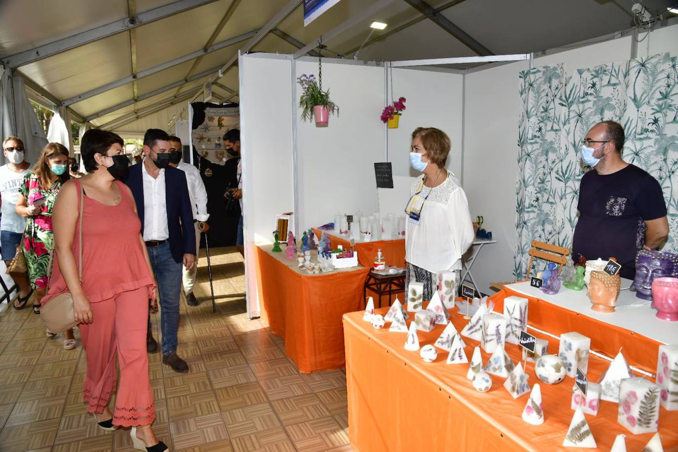 Fotos: Artesanía en el Faro de Maspalomas