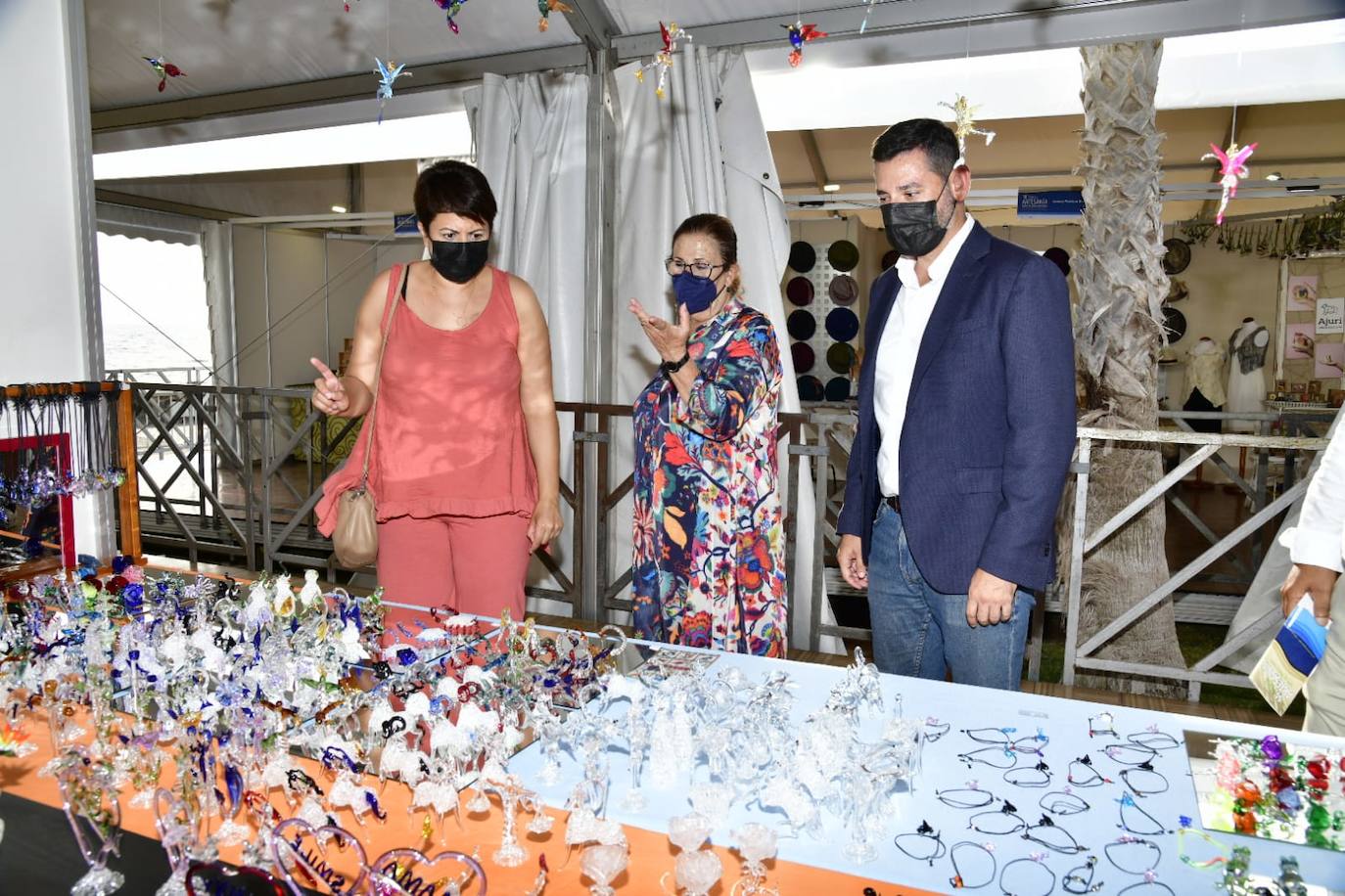 Fotos: Artesanía en el Faro de Maspalomas