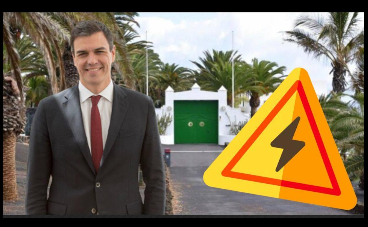 Sablazo eléctrico desde La Mareta