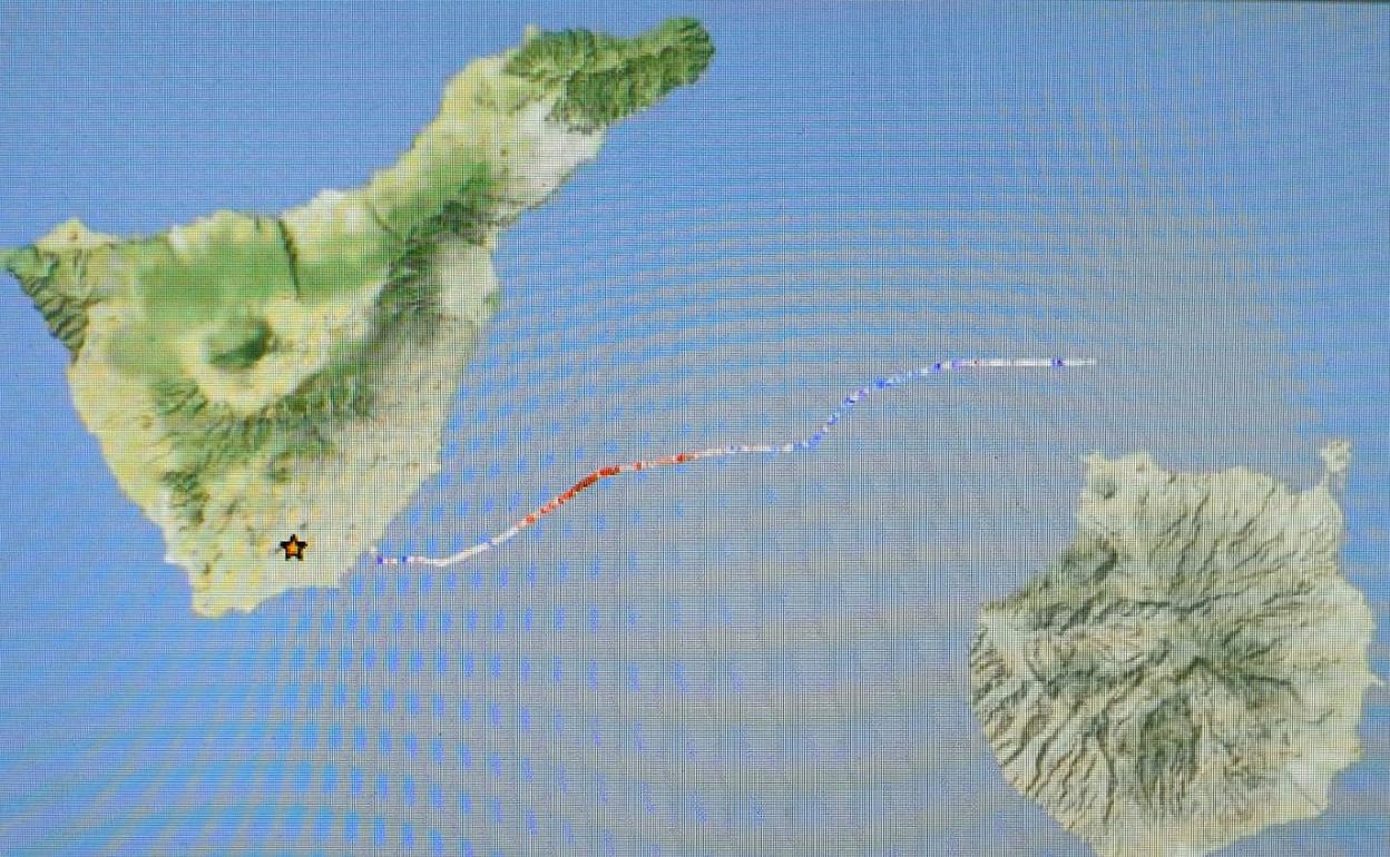 El Involcan graba ondas sísmicas viajando entre Tenerife y Gran Canaria