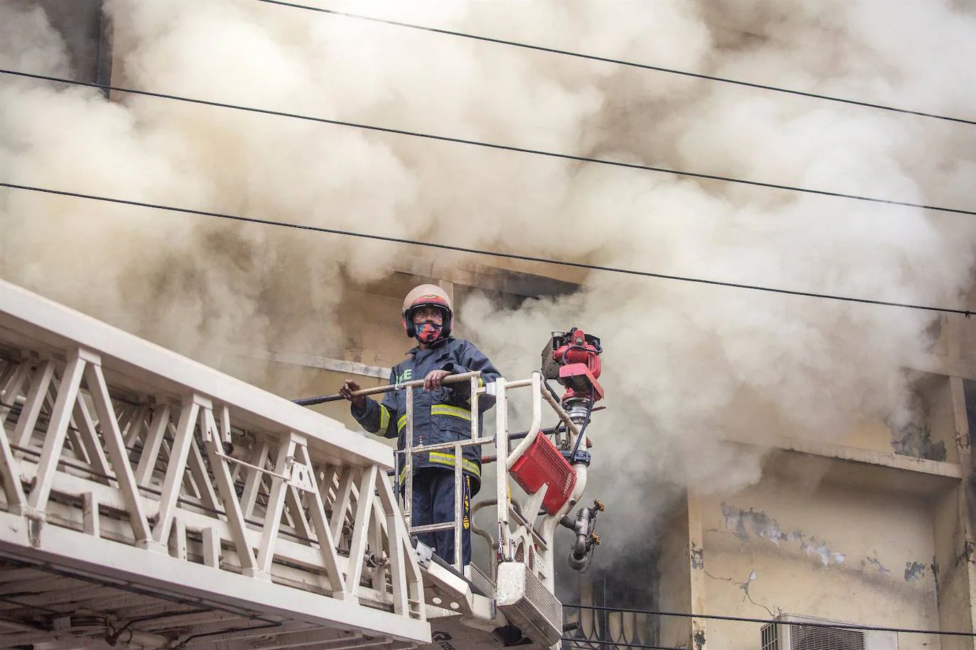 Fotos: Incendio en Dakha, en Banglades