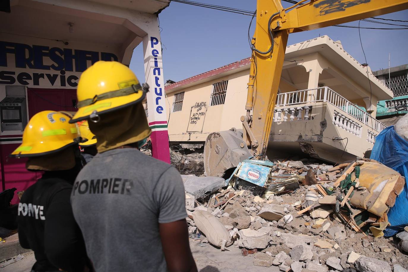 Fotos: Así está Haití una semana después del terremoto