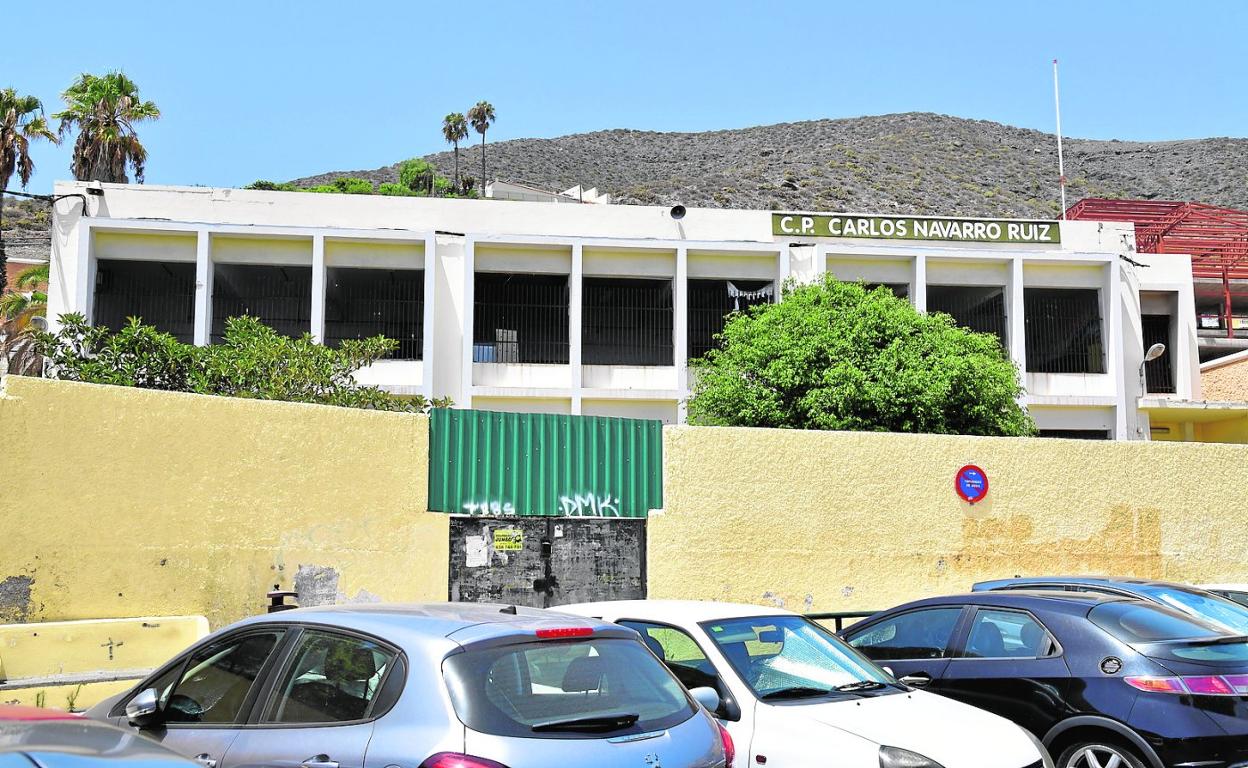 Imagen del antiguo centro educativo que se ubica en el paseo de San José. 