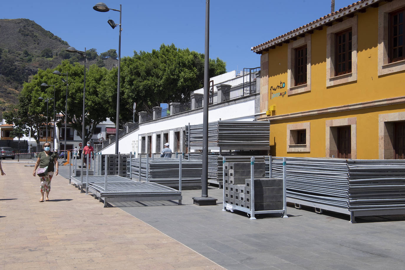 Fotos: La villa mariana de Teror, a punto