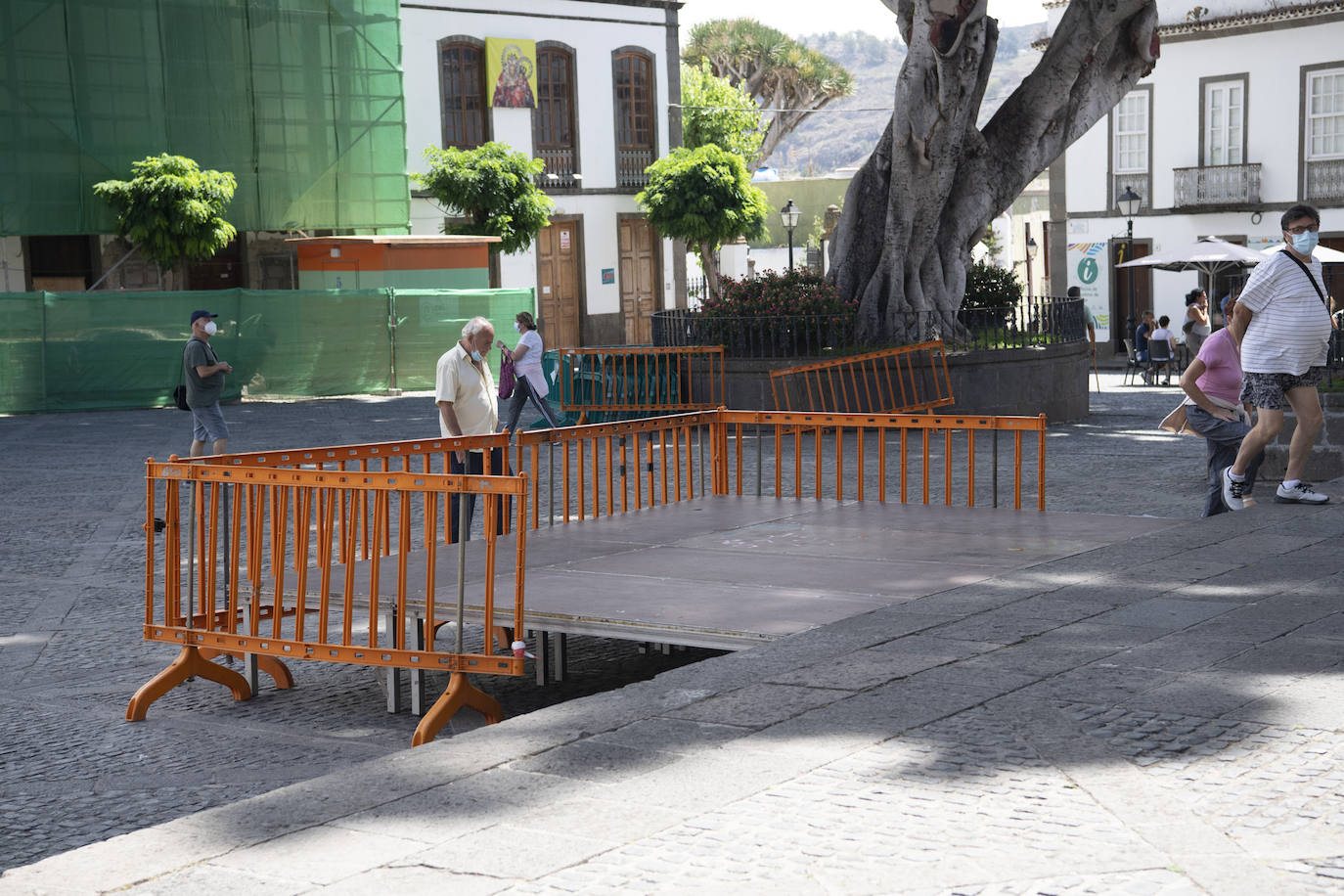 Fotos: La villa mariana de Teror, a punto