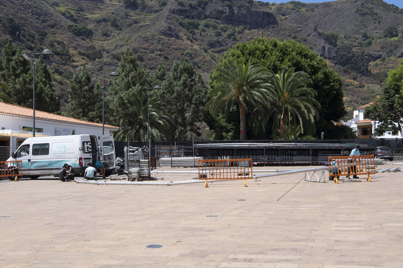 Fotos: La villa mariana de Teror, a punto