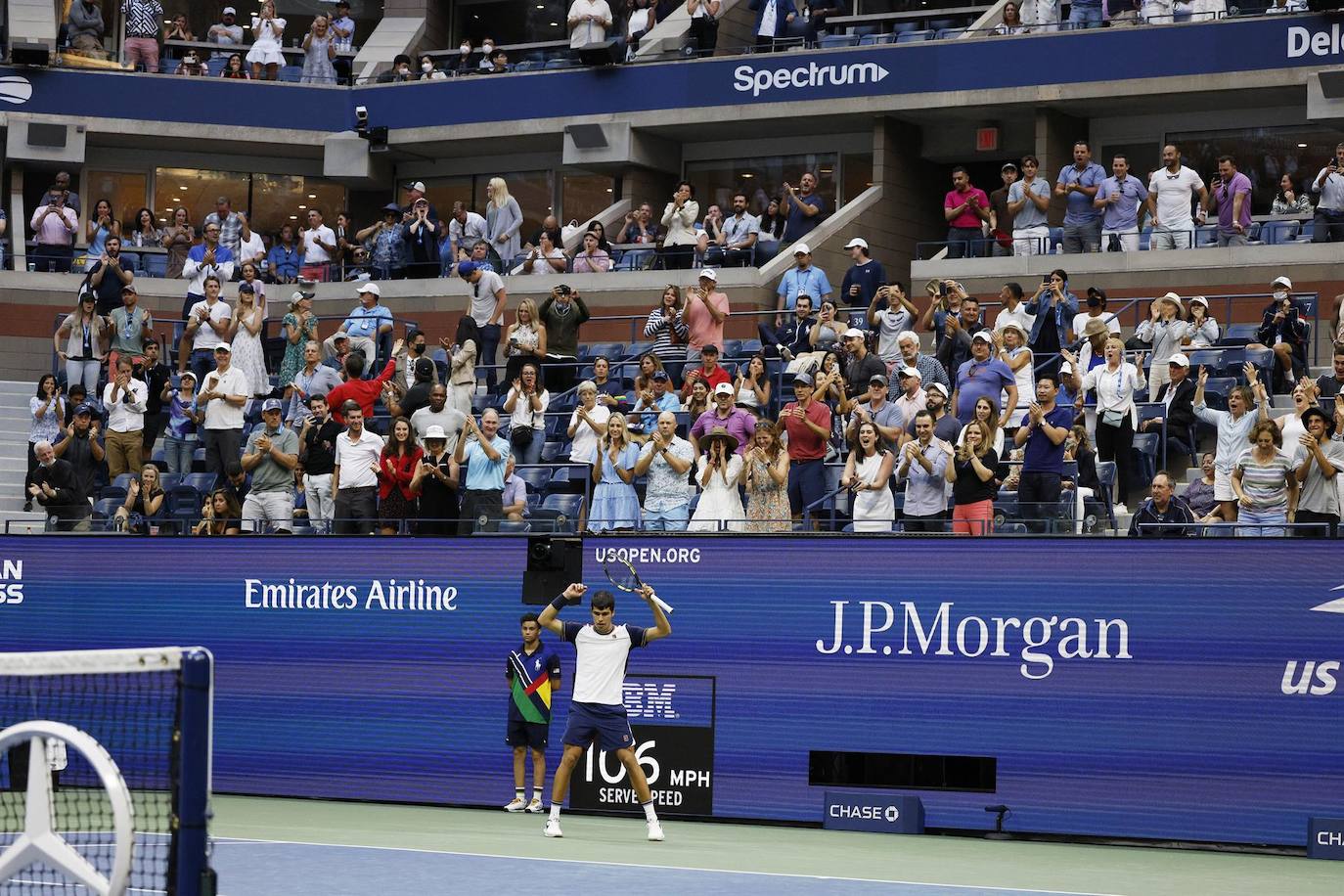 Fotos: US Open: Alcaraz deslumbra al tumbar a Tsisipas