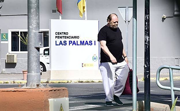 Antonio Ojeda, en una de sus salidas de prisión. Foto de Archivo. 