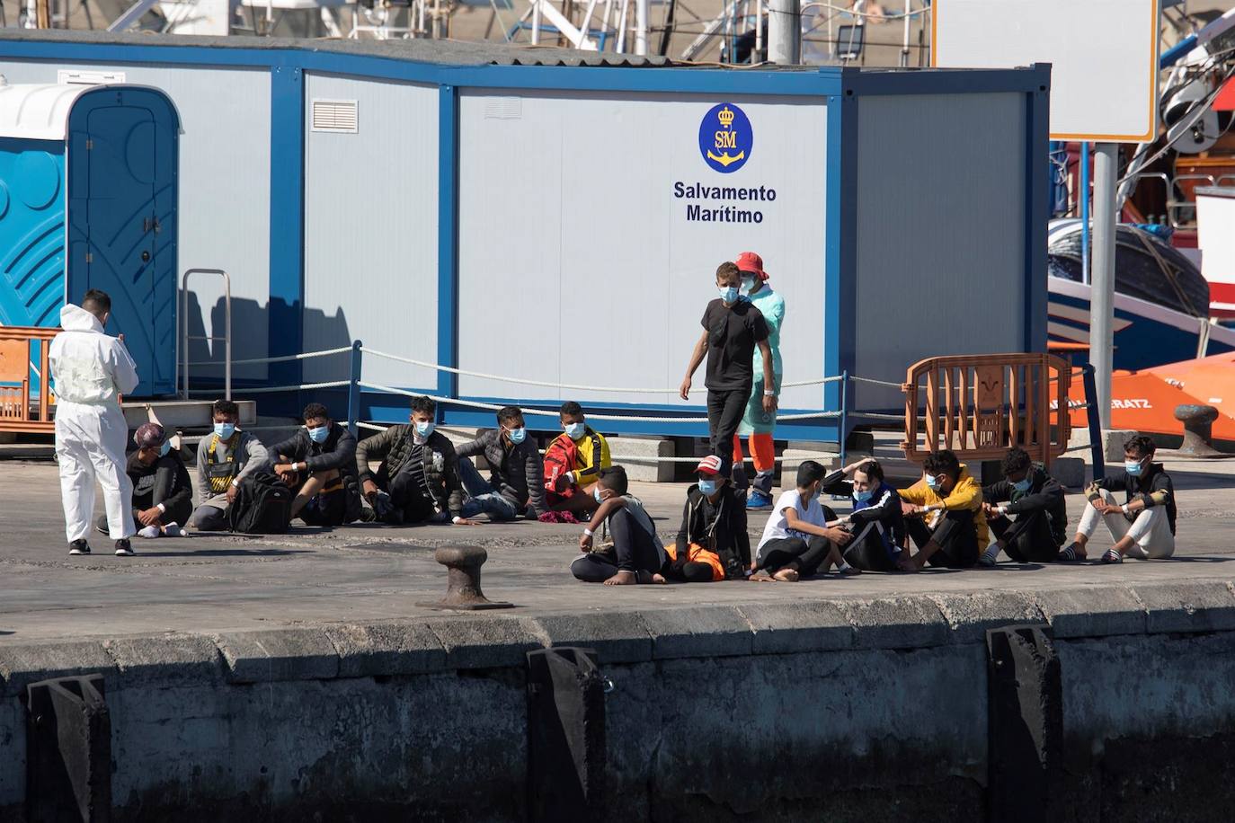 Fotos: Sigue la llegada de inmigrantes a Canarias