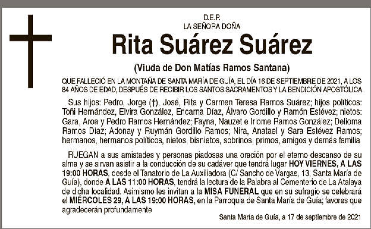 Rita Suárez Suárez