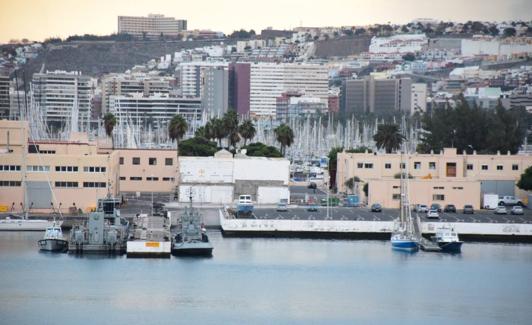 Imagen de archivo de la Base Naval. 