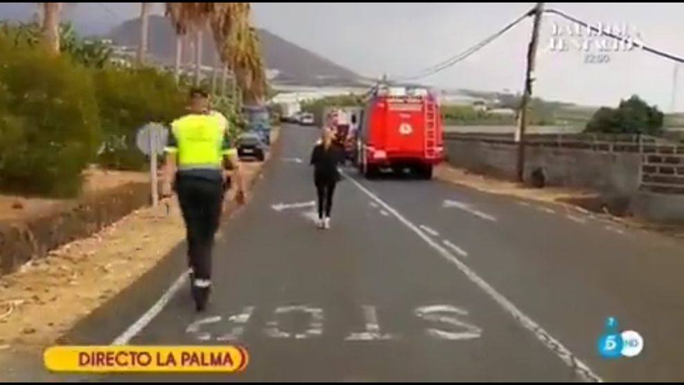 Indignación con Lydia Lozano y 'Sálvame' en La Palma