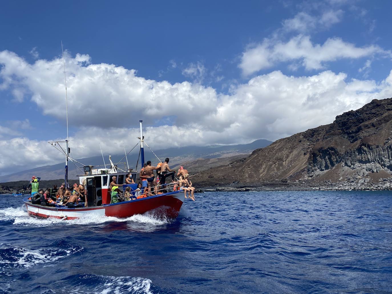 Fotos: Travesía a nado «Mar de las Calmas» en el Hierro