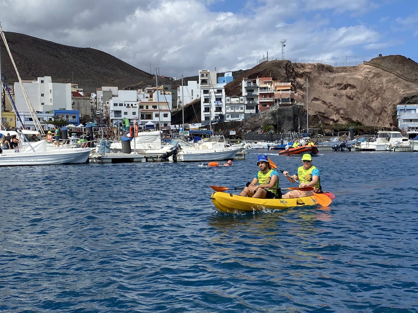 Fotos: Travesía a nado «Mar de las Calmas» en el Hierro